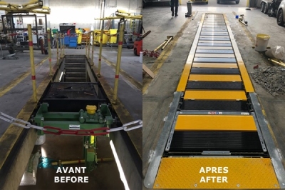 Découvrez comment maximiser la sécurité de votre fosse d'inspection grâce à Dalis Pit Covers