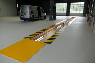 Dalis Pit Covers a créé une fosse préfabriquée en acier sur mesure pour ce transporteur français